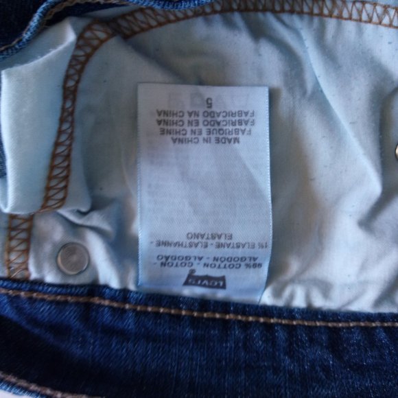 LEVIS Red Tab Juniors Girls Boyfriend Fit Jeans Size 5 - Picture 5 of 11